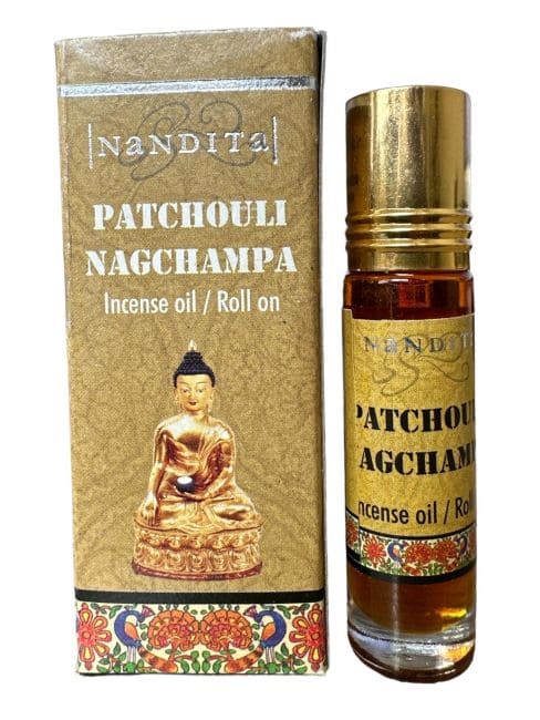 Aceite aromático Nandita Patchouli-Nag Champa 8 ml