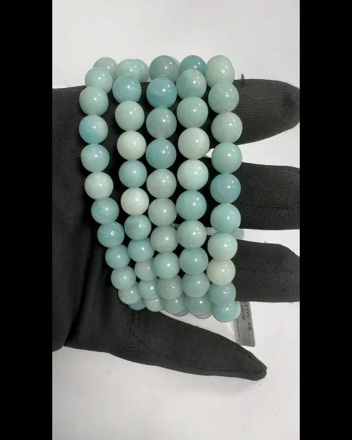 Pulsera con Amazonite China perlas 8mm